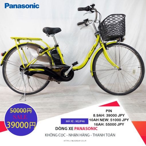Sale!!!Dòng xe Panasonic hộp số 3 cấp tốc độ, tình trạng xe vẫn còn đẹp - M2JP46