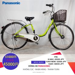 Sale!!!Dòng xe Panasonic hộp số 3 cấp tốc độ, tình trạng xe vẫn còn đẹp - M2JP29
