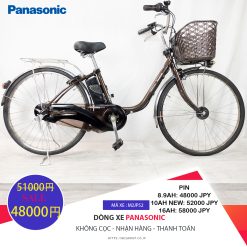 Sale!!!Dòng xe Panasonic hộp số 3 cấp tốc độ, tình trạng xe vẫn còn đẹp - M2JP52