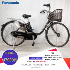 Sale!!!Dòng xe Panasonic hộp số 3 cấp tốc độ, tình trạng xe vẫn còn đẹp - M2JP91