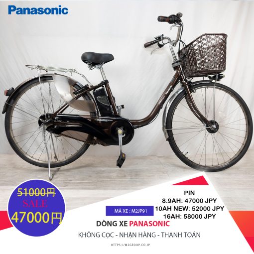 Sale!!!Dòng xe Panasonic hộp số 3 cấp tốc độ, tình trạng xe vẫn còn đẹp - M2JP91