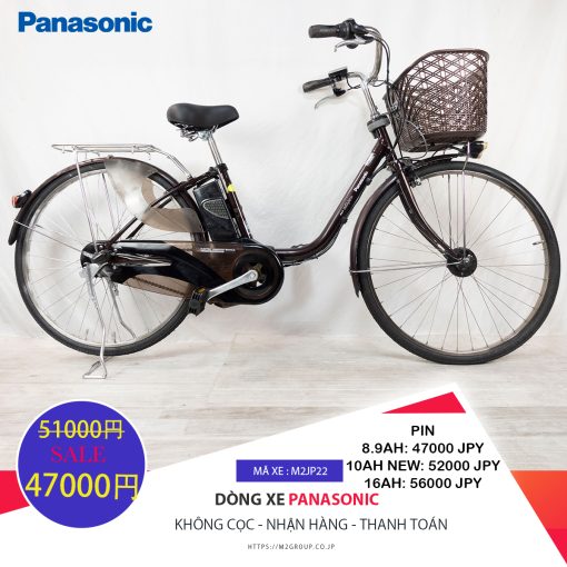 Sale!!!Dòng xe Panasonic hộp số 3 cấp tốc độ, tình trạng xe vẫn còn đẹp - M2JP22