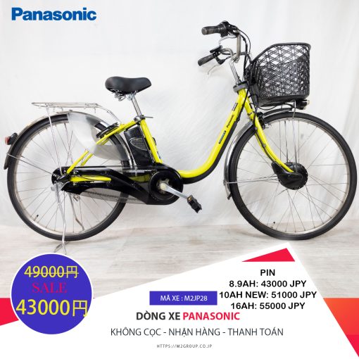 Sale!!!Dòng xe Panasonic hộp số 3 cấp tốc độ, tình trạng xe vẫn còn đẹp - M2JP28