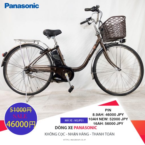 Sale!!!Dòng xe Panasonic hộp số 3 cấp tốc độ, tình trạng xe vẫn còn đẹp - M2JP51