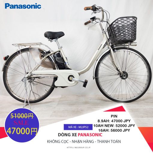 Sale!!!Dòng xe Panasonic hộp số 3 cấp tốc độ, tình trạng xe vẫn còn đẹp - M2JP52