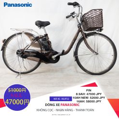 Sale!!!Dòng xe Panasonic hộp số 3 cấp tốc độ, tình trạng xe vẫn còn đẹp - M2JP22
