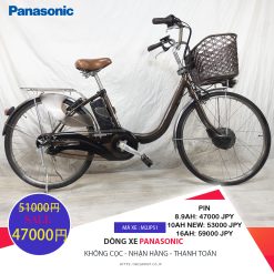 Sale!!!Dòng xe Panasonic hộp số 3 cấp tốc độ, tình trạng xe vẫn còn đẹp - M2JP51