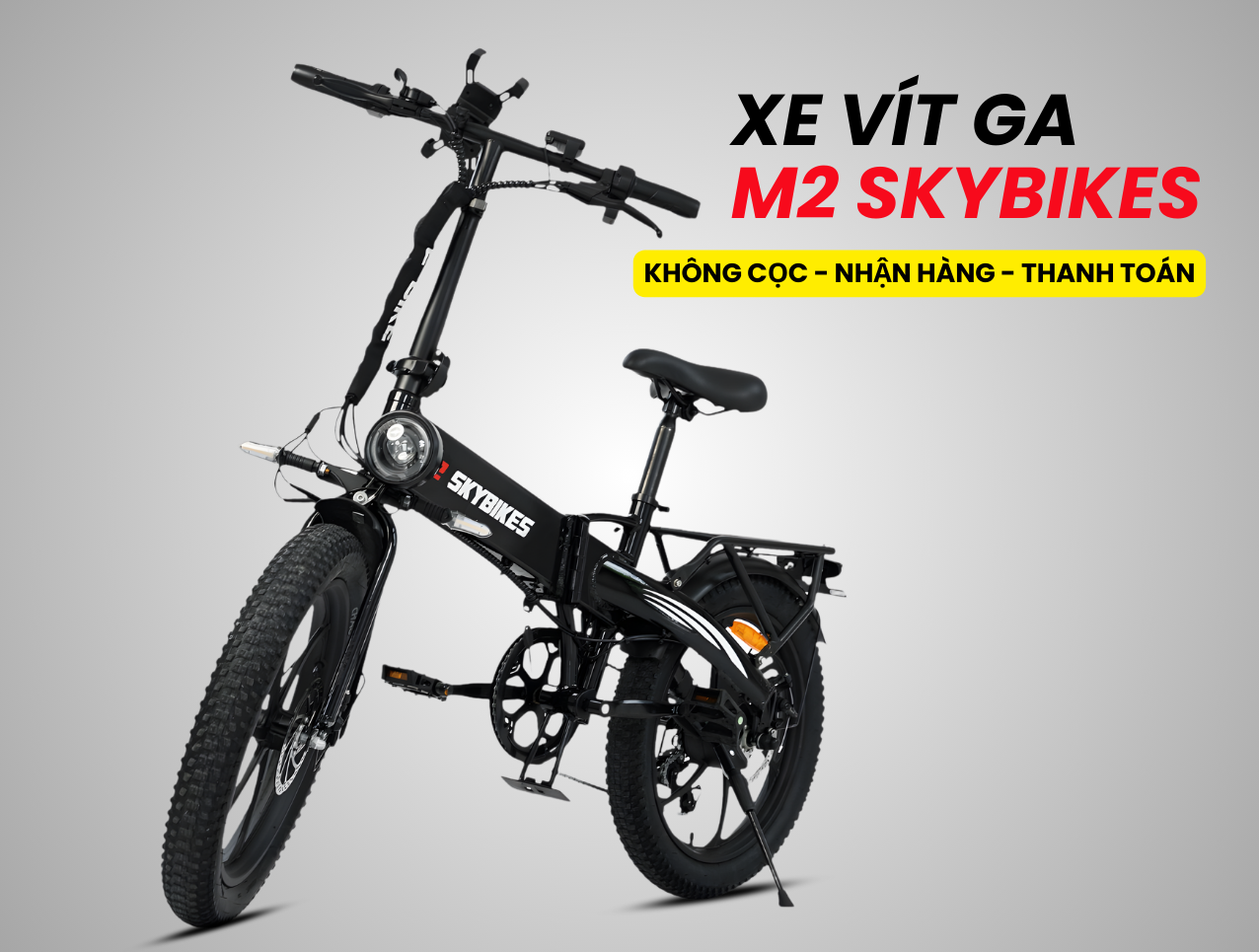Xe trợ lực vít ga M2 SKYBIKE