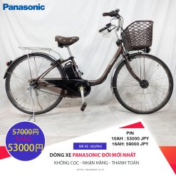 Dòng xe Panasonic đời mới, tình trạng xe còn đẹp - M2JP65