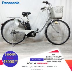Sale!!!Dòng xe Panasonic hộp số 3 cấp tốc độ, tình trạng xe vẫn còn đẹp - M2JP11