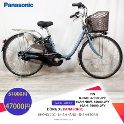 Sale!!!Dòng xe Panasonic hộp số 3 cấp tốc độ, tình trạng xe vẫn còn đẹp - M2JP12
